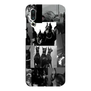 Чохол ДОБЕРМАН для Meizu 16s (Колаж Доберман)
