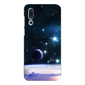 Чехол (ТПУ) с планетами на Meizu 16s (Космический вид)