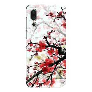 Чехол с принтом САКУРЫ на Meizu 16s (Красивая Сакура)