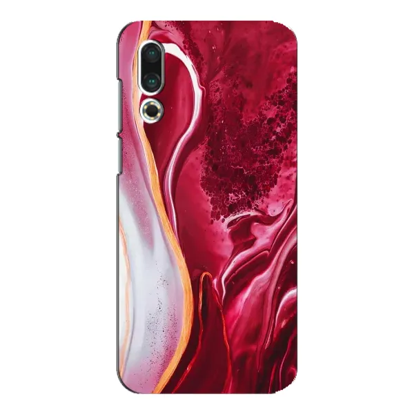 Чехол с рисунком «Красный мрамор» для Meizu 16s Чехол с рисунком «Красный мрамор» для Meizu 16s