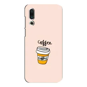 Чехол с изображением вкусной еды для Meizu 16s (Кружка кофе)