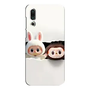 Чехол с принтом Лабубу для Meizu 16s (Фигурки Labubu)