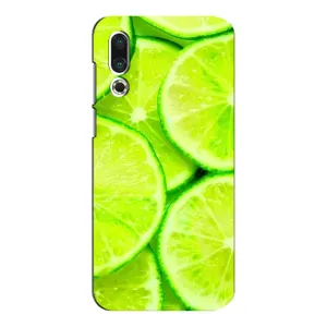 Чехол с изображением вкусной еды для Meizu 16s (Лайм)