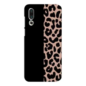 Чехол с леопардовым принтом на Meizu 16s (Леопардовый фон)