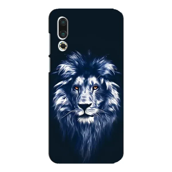 Чехол с рисунком «Лев - синий» для Meizu 16s Чехол с рисунком «Лев - синий» для Meizu 16s