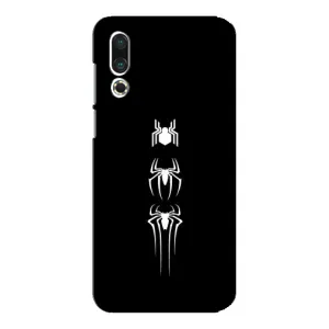 Чехол Супергерой Человека Паука на Meizu 16s (Лого паука)