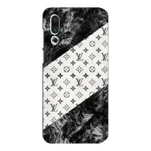 Чохол Стиль Louis Vuitton на Meizu 16s (LV на білому)