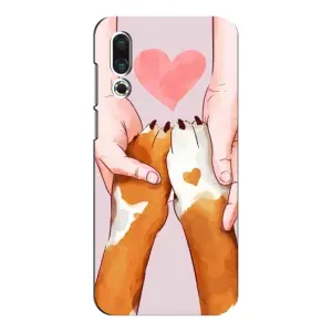 Чохол (ТПУ) Милі песики для Meizu 16s (Любов до собак)
