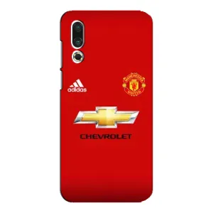 Силиконовые Чехлы принт Футбол на Meizu 16s (Man United)