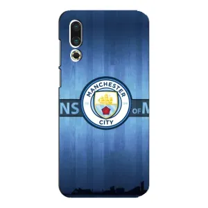 Силиконовые Чехлы принт Футбол на Meizu 16s (ManCity)