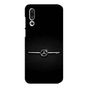 Силіконовий бампер з картинкою машини на Meizu 16s (Mercedes)