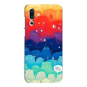 Силіконовий чохол з котиком для Meizu 16s (Mew)