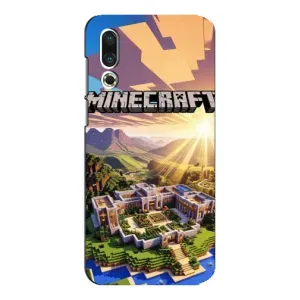 Чехол майнкрафт для Meizu 16s (MINECRAFT)