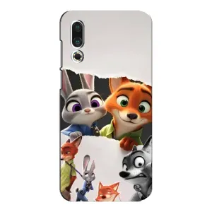 Силіконовий чохол з принтом Зоотрополіс для Meizu 16s
