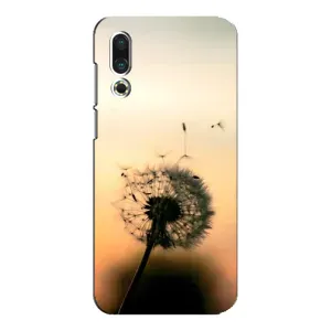 Силиконовый Чехол с одуванчиками на Meizu 16s (Роздумаханый одуванчик)