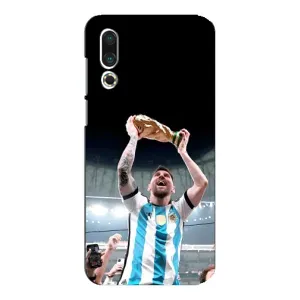 Чехлы Лео Месси Аргентина для Meizu 16s (Счастливый Месси)