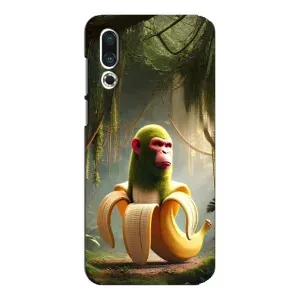 Чехол с мемами тралалело тралала для Meizu 16s (Шимпанзини бананини)