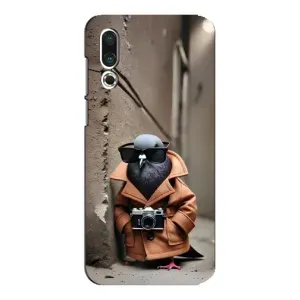 Чехол с мемами тралалело тралала для Meizu 16s (Шпиониро голубио)