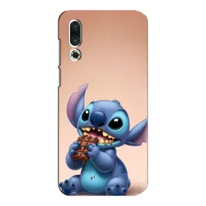 Чехол с рисунком Стич для Meizu 16s (Стич с шоколадом)