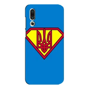 Чехол с картинкой (Патриотический ГЕРБ) на Meizu 16s (Super - Герб)