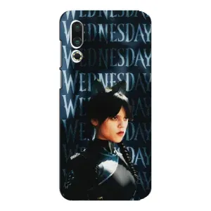 Чехлы с принтом Уэнсдей на Meizu 16s (Уэнздей с ушками)