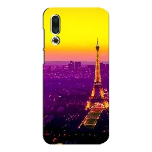 Чехол с Эйфелевой башней на Meizu 16s (Яркая башня)