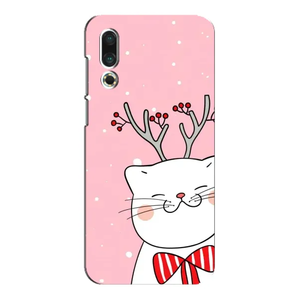 Чехол с рисунком «Зимний кот» для Meizu 16s Чехол с рисунком «Зимний кот» для Meizu 16s