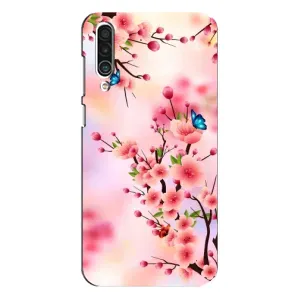 Чехол с принтом САКУРЫ на Meizu 16xs (Бабочки на сакуре)