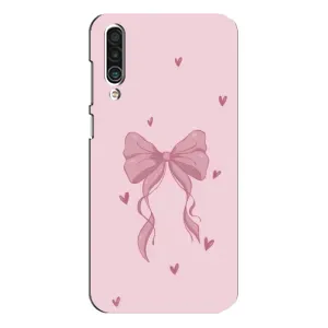 Чехол банты для Meizu 16xs (Бант на розовом)
