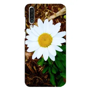 Чехол с ромашками на Meizu 16xs (Белая ромашка)