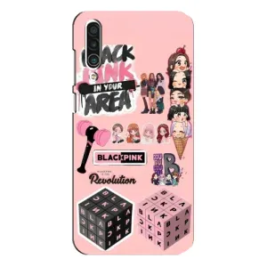Чехлы с картинкой для Meizu 16xs (BLACK PINK коллаж)