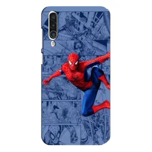 Силиконовый Чехол для Meizu 16xs (Человек Паук)