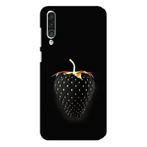 Чехол с изображением вкусной еды для Meizu 16xs (Чёрная клубника)