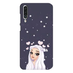 Чохол Стильні дівчата на Meizu 16xs (Дівчина та серця)