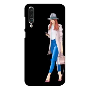 Чохол з картинкою Модні Дівчата Meizu 16xs (Дівчина з телефоном)