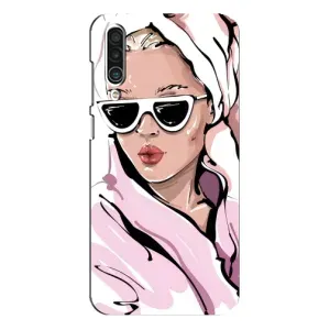 Чохол з картинкою Модні Дівчата Meizu 16xs (Дівчина в халаті)