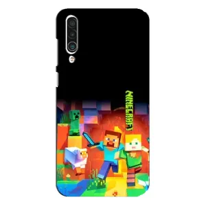 Чехлы для Meizu 16xs (Персонажи Майн Крафт) (Герой Майнкрафт)