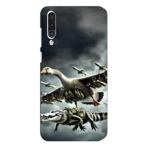 Чехол с мемами тралалело тралала для Meizu 16xs (Гусини и крокодило)