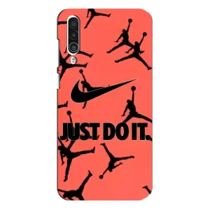 Силиконовый Чехол Nike Air Jordan на Мейзу 16 хс (Just Do It)