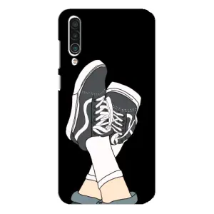 Чехол с Прикольным принтом на Meizu 16xs (Кеды)