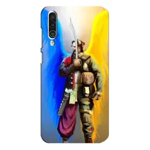 Чехол с картинкой (Патриотический КОЗАК) на Meizu 16xs (Козак с крыльями)