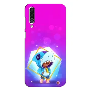 Чехол Бравл Старс для Meizu 16xs (Леон в костюме Акулы)