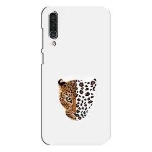 Чохол з леопардовим принтом на Meizu 16xs (Леопард на білому)