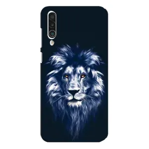 Чохол з картинкою на Meizu 16xs (Лев – синій)
