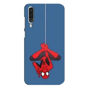 Чехол Супергерой Человека Паука на Meizu 16xs (На паутине)