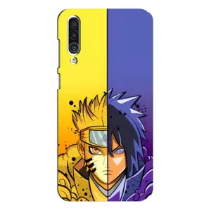 Купить Чехлы на телефон с принтом Anime для Meizu 16xs (Naruto Vs Sasuke)