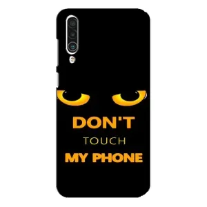 Чехол с Прикольным принтом на Meizu 16xs (Не трогай мой телефон)