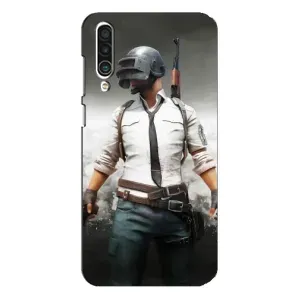 Силиконовый чехол с картинкой "Герой Pubg" на Meizu 16xs (Пабг)