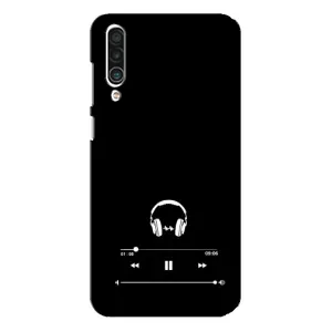Чехол с картинками на черном фоне для Meizu 16xs (Плеер)