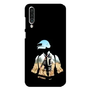 Силиконовый чехол с картинкой "Герой Pubg" на Meizu 16xs (Пубг мен)